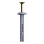 HAMMER SCREW & NYLON FLANGE PLUG