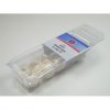 DOMECAP SCREW COVERS WHITE CLAMPACK