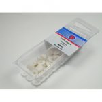 PLUSTOP SCREW COVERS WHITE CLAMPACK