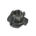 4 PRONGED TEE NUTS BRIGHT ZINC