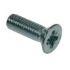 COUNTERSUNK POZI MACHINE SCREWS BRIGHT ZINC