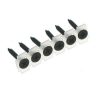 DRYWALL SCREWS S PT BLACK PHOS COLLATED TYPE