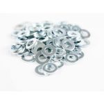 FLAT WASHERS FORM B BRIGHT ZINC SMALL BOX