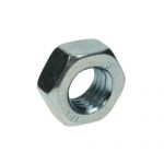 HEX FULL NUTS BRIGHT ZINC BULK BOX