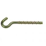 HOOK ANCHOR BOLT BRIGHT ZINC MINBAG
