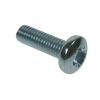 PAN POZI MACHINE SCREWS BRIGHT ZINC