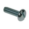 PAN SLOTTED MACHINE SCREWS BRIGHT ZINC