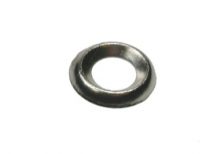 SCREW CUP WASHERS BRASS NICKEL PLTD