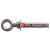SLEEVE ANCHOR EYE BOLT A2-304 SS/STL