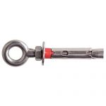 SLEEVE ANCHOR EYE BOLT A2-304 SS/STL