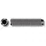 SOCKET SET SCREWS FLAT POINT BLACK OXIDE GRADE 14.9 (45H)