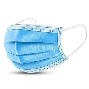 disposable face mask 3-ply