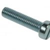 CHEESE HD SLOT M/C SCREWS BRIGHT ZINC